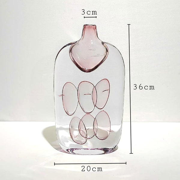 Jarrón de Cristal Burbuja Moderno y Minimalista - Image 4