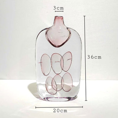 Jarrón de Cristal Burbuja Moderno y Minimalista - Image 4