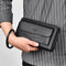 Cartera Retro para Hombre con Doble Cierre y Múltiples Compartimentos