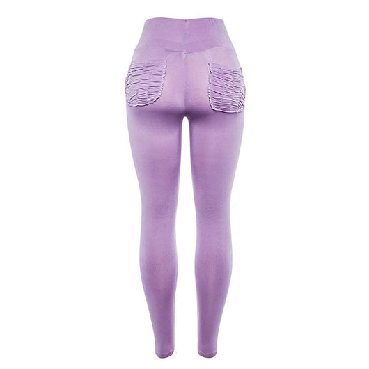 Pantalones de Chándal Entallados Realzadores de Cadera con Pliegues para Mujer - Image 13
