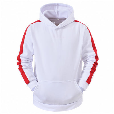 Sudadera Casual con Capucha y Costuras Decorativas para Hombre - Image 8