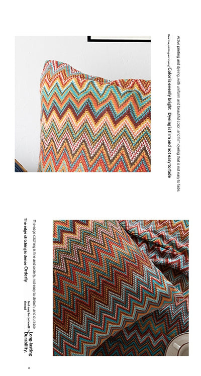Cojín Bohemio Étnico Decorativo para Cama - Image 12