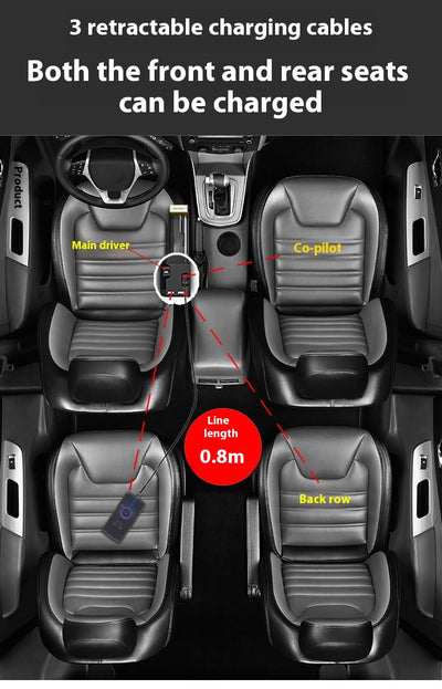 Organizador de Auto con Cargador Dual USB y Almacenamiento Inteligente - Image 33
