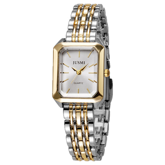 Reloj de Cuarzo Personalizado Elegante con Esfera Estilo Meridiano y Correa de Acero - Image 5