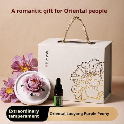 Difusor de Aroma Peonía en Porcelana - Decoración Floral para Dormitorio - Image 5