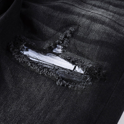 Jeans Vintage Rotos Estilo Americano Casual Unisex - Image 4