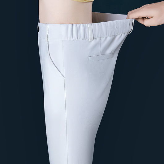 Pantalón de Talle Alto Recto Casual para Mujer - Image 4