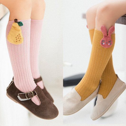 Calcetines Infantiles con Diseño de Niña Kawaii - Image 9