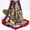 Pañuelo Floral de Seda Artificial 90cm - Primavera y Otoño