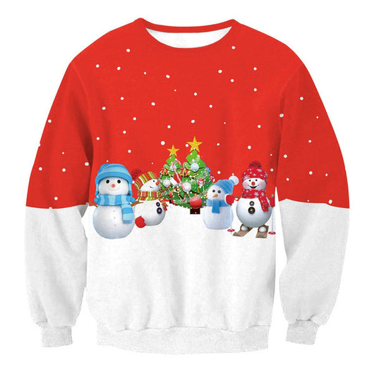 Sudadera Navideña 3D para Hombre con Estampado Poliéster - Image 11