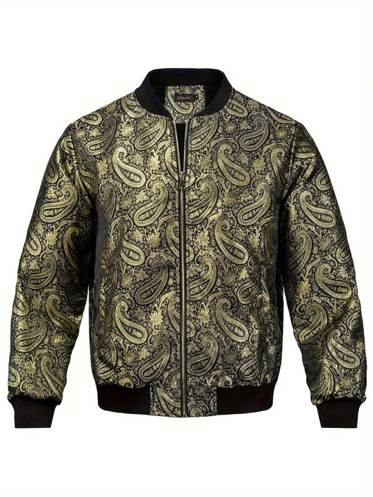 Chaqueta Casual para Hombre con Cuello Alzado Moderno - Image 13