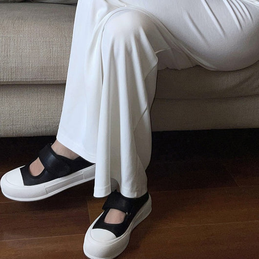 Zapatos Casuales para Mujer con Velcro y Suela Gruesa - Image 2