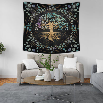Tapiz Árbol de la Vida - Decoración Bohemia para Dormitorio y Sala - Image 40