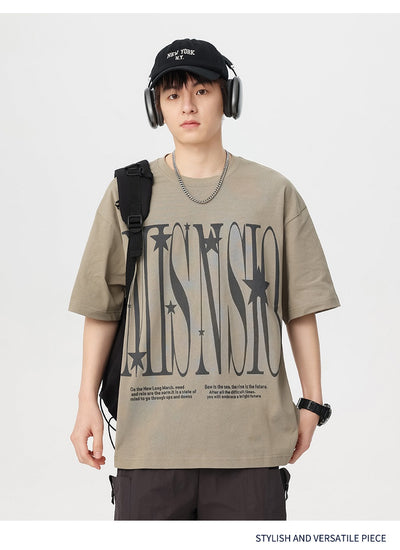 Camiseta Básica de Algodón Cuello Redondo para Hombre - Image 14