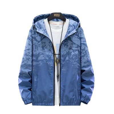 Chaqueta Hoodie Casual Ligera para Primavera y Otoño - Estilo Juvenil Moderno - Image 2