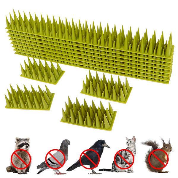Púas Repelentes para Aves - Protección Efectiva contra Palomas y Gatos