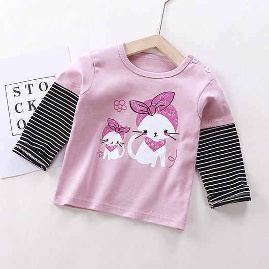 Playera de Manga Larga para Niños en Algodón 100% - Image 23