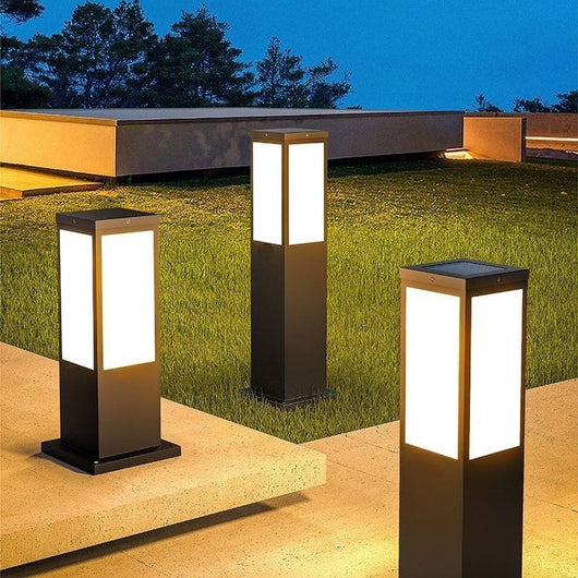 Lámpara Solar para Jardín Impermeable - Iluminación Exterior para Villa y Patio