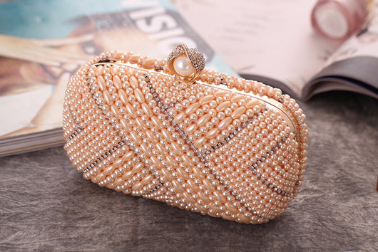Bolso Cuadrado Pequeño con Detalle de Perla para Mujer - Image 20