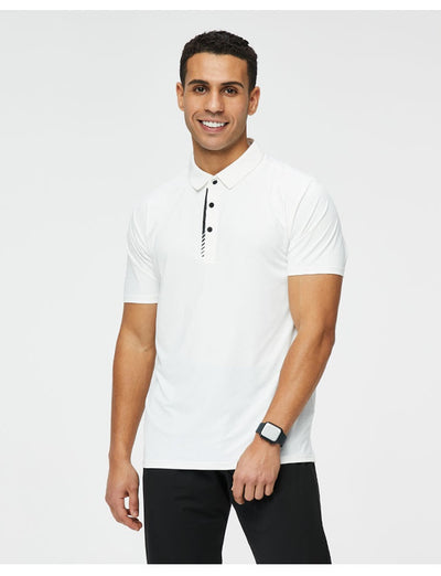 Polo Transpirable de Secado Rápido con Efecto Fresco para Hombre - Image 22