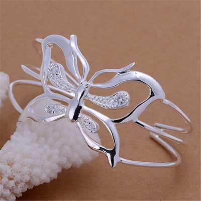 Pulsera de Cristal Zirconia con Mariposa Elegante - Image 10