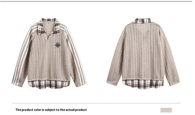 Sudadera Oversized con Rayas Contrastadas y Costuras Decorativas - Image 13