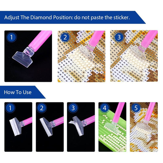 Kit Completo de Herramientas para Pintura de Diamantes 5D de 96 Piezas - Image 10
