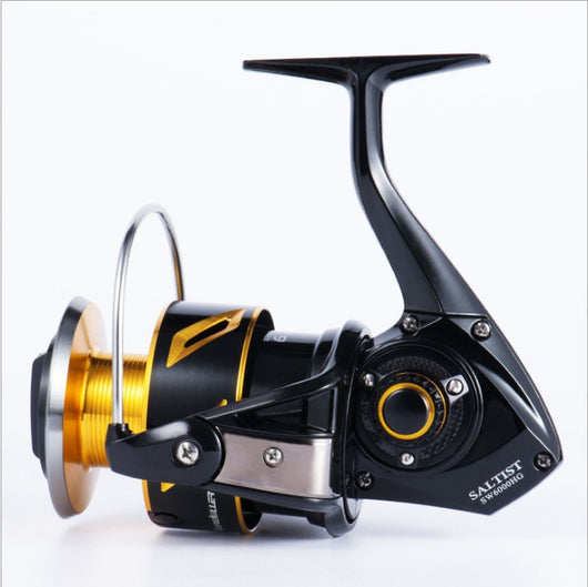 Carrete de Pesca en Agua Salada de Alta Velocidad con Cuerpo de Metal - Image 4