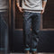 Jeans Rectos Workwear Retro para Hombre