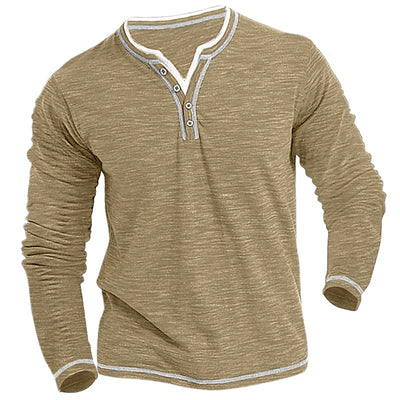 Playera Henley Stretch Suave y Cómoda - Image 8