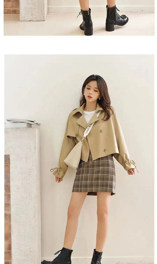 Abrigo Trench Oversized Estilo Coreano con Corte Suelto - Image 19