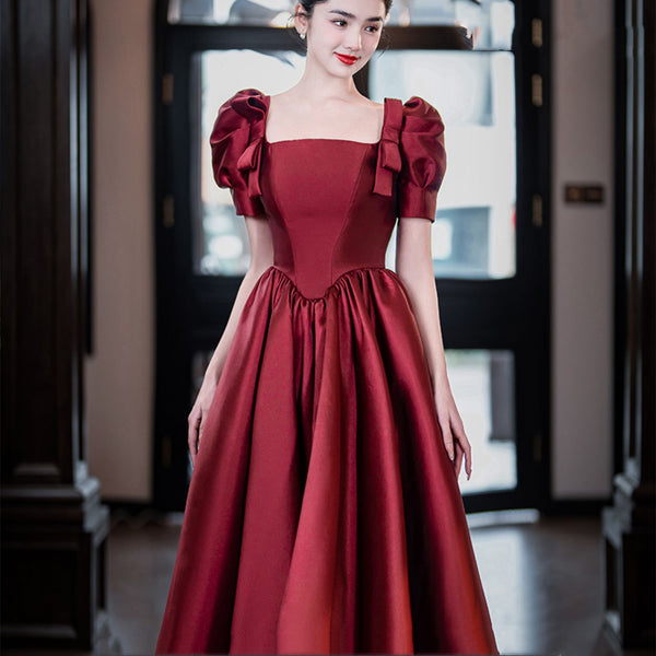 Vestido de Noche Elegante Lujo Nicho para Compromisos y Eventos