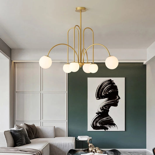 Lámpara Nórdica de Salón Moderno - Diseño Minimalista - Image 18