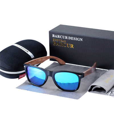 Gafas de Sol Polarizadas de Madera para Hombre - Image 17