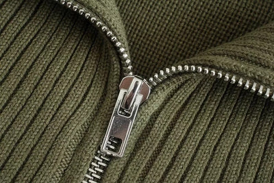Suéter Tejido para Mujer con Cuello de Pie - Image 13