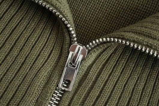 Suéter Tejido para Mujer con Cuello de Pie - Image 13