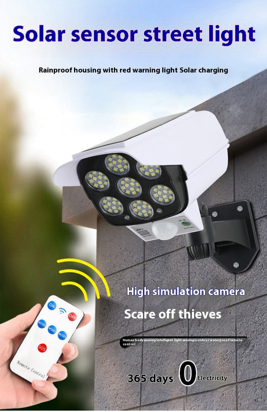 Lámpara LED Solar con Sensor de Movimiento para Exteriores - Impermeable - Image 9