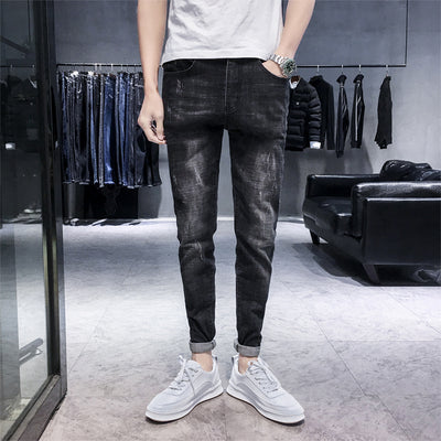 Pantalón Negro Slim Fit Casual de Largo Completo - Image 20