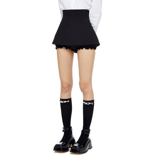 Pantalón Falda Ajustado de Verano para Mujer - Diseño A-Line Envolvente