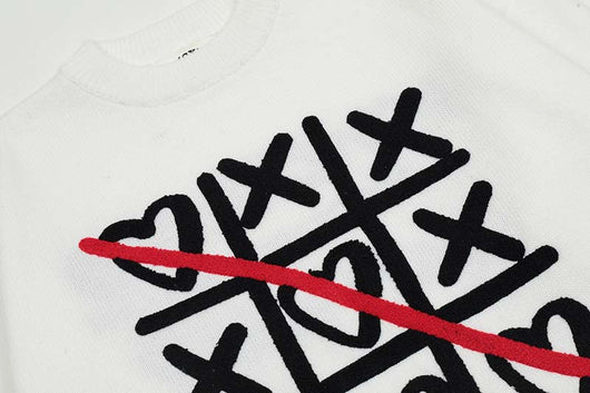 Camisa de Punto Vintage con Letras para Hombre - Image 8