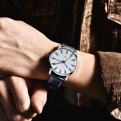Reloj de Hombre Resistente al Agua con Función Calendario