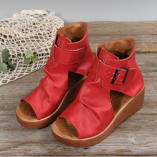 Sandalias Plegables de Verano con Talón Alto - Diseño Minimalista para Playa - Image 5