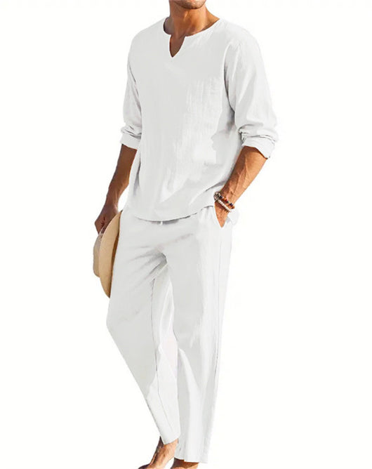 Traje Casual Hombre con Cintura Elástica y Bolsillos - Image 6