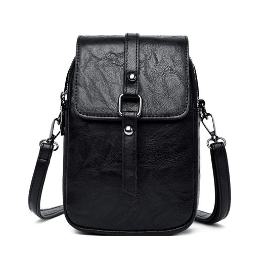 Bolso Bandolera Mini Asimétrico con Compartimento para Teléfono - Image 8