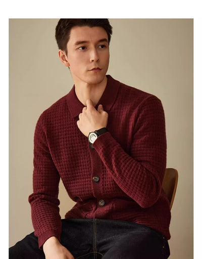 Suéter de Lana Pura para Hombre - Comodidad y Calidez - Image 4