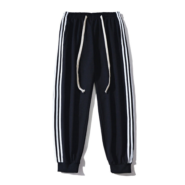 Pantalones de Baloncesto Holgados a Rayas para Casual