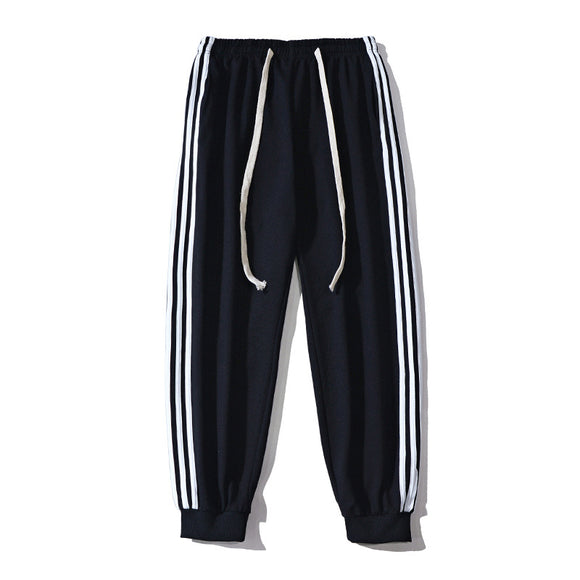 Pantalones de Baloncesto Holgados a Rayas para Casual