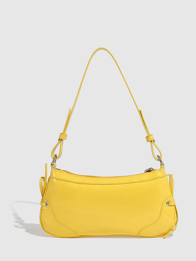 Bolso Bandolera Cuadrado Pequeño con Doble Moño - Diseño Minimalista Liso - Image 41