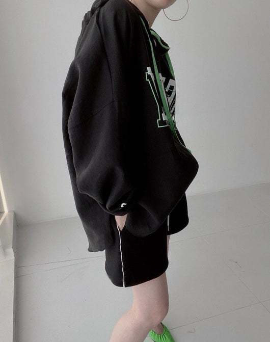 Sudadera Estampada con Capucha y Mangas Largas Versátil - Image 11