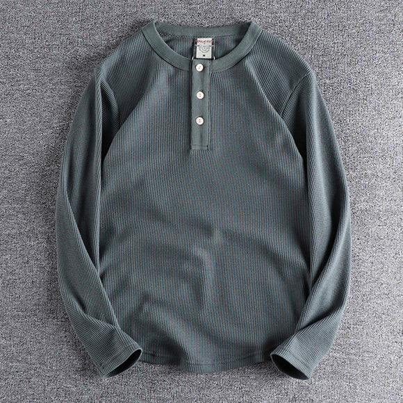 Camiseta Pesada Retro Americana para Hombre